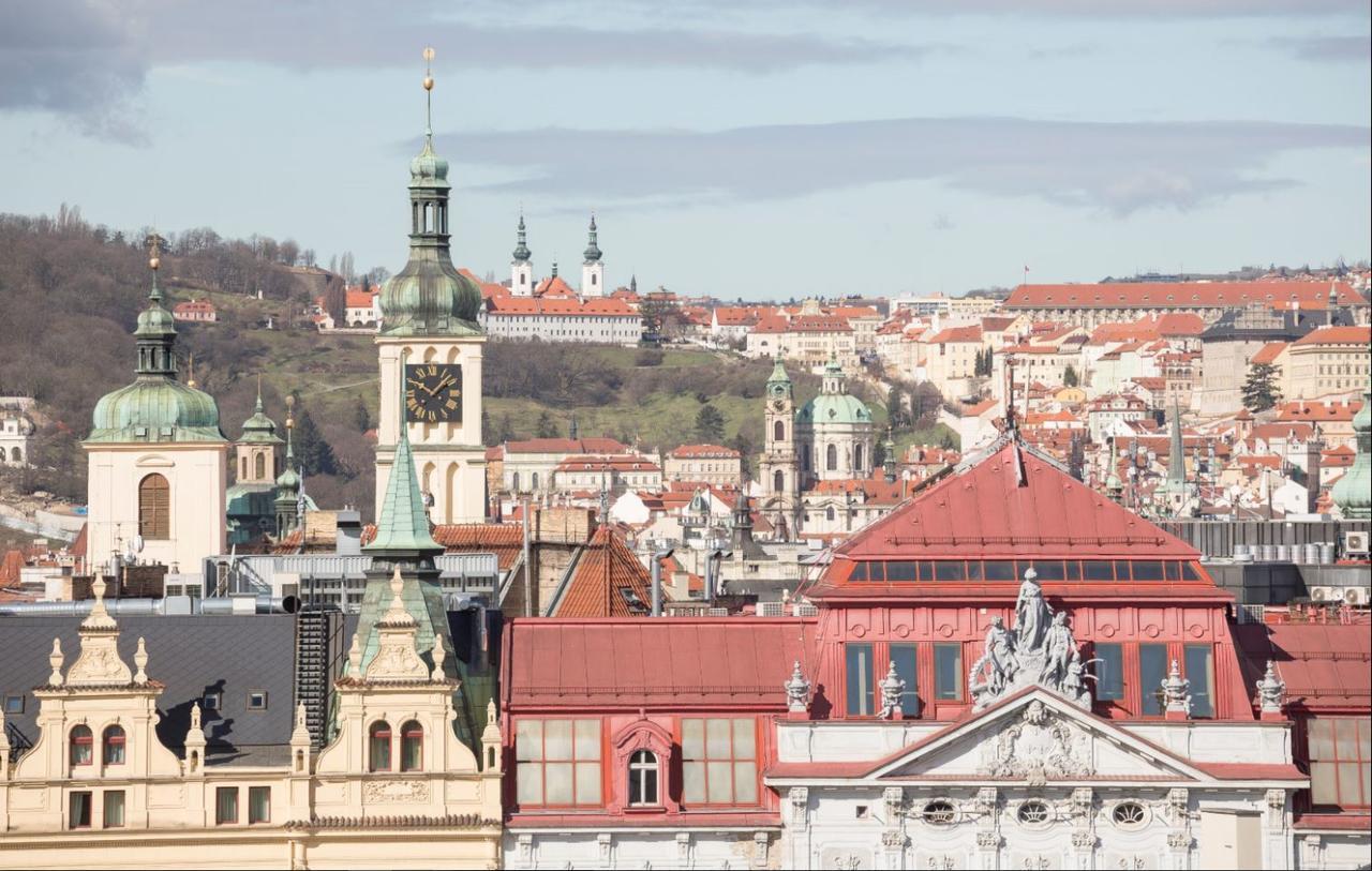 Ferienwohnung Kajetanka Prag Exterior foto